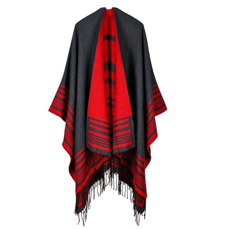 Poncho sobre coloré