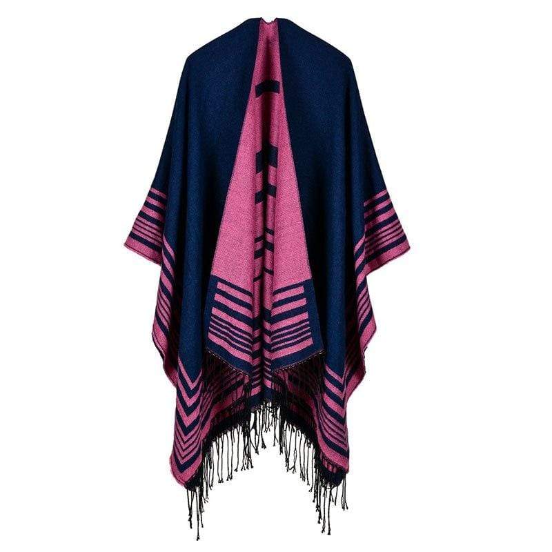 Poncho sobre coloré