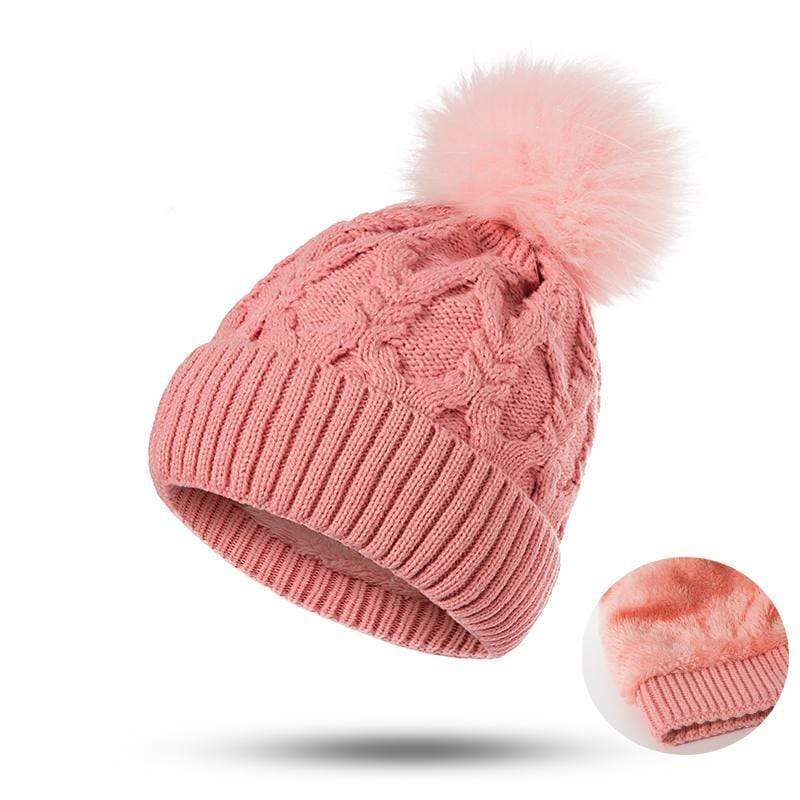 Bonnet avec pompon