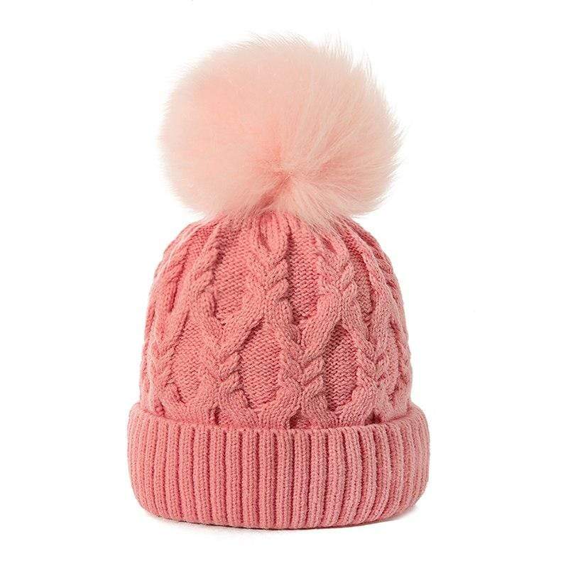 Bonnet avec pompon
