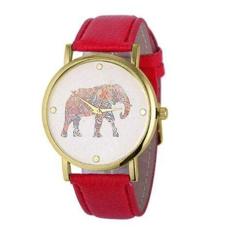 Montre Éléphant or
