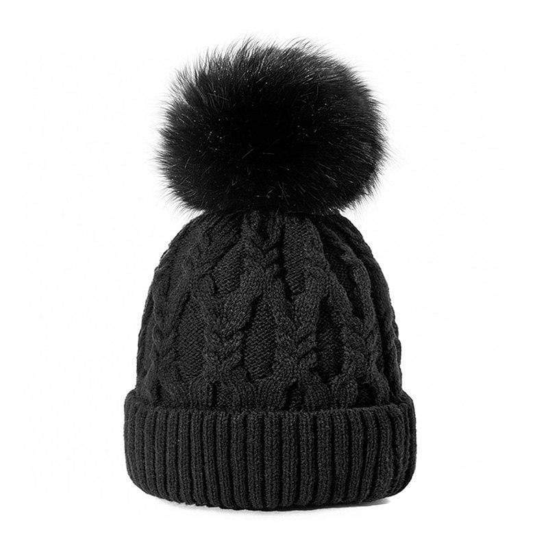 Bonnet avec pompon
