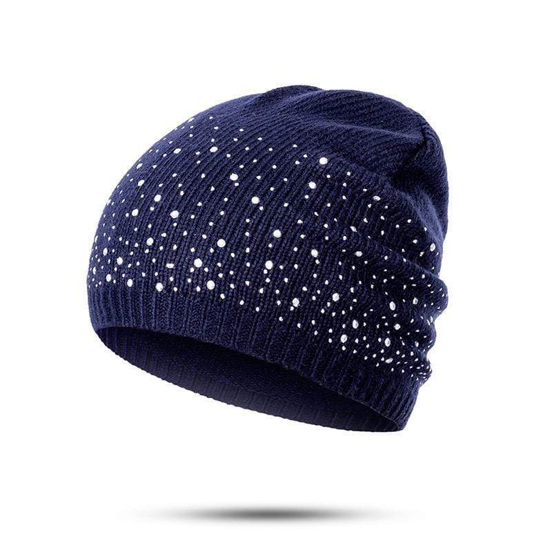 Bonnet avec strass