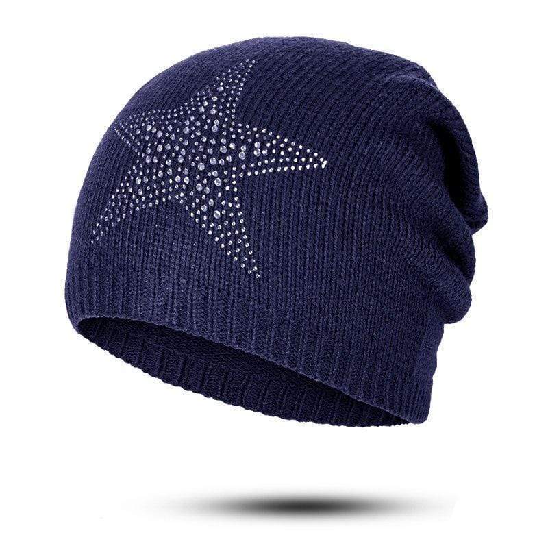 Bonnet avec strass