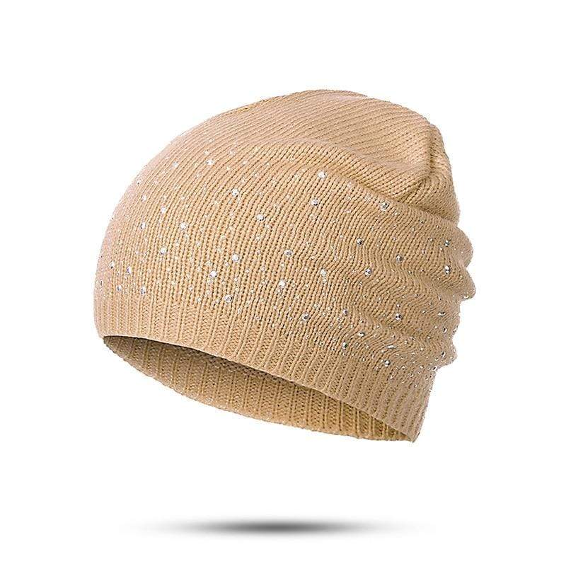 Bonnet avec strass