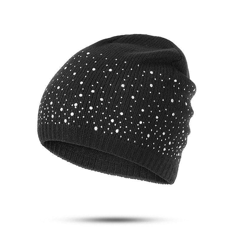 Bonnet avec strass