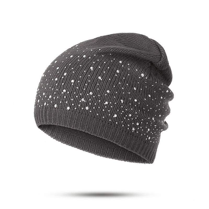 Bonnet avec strass