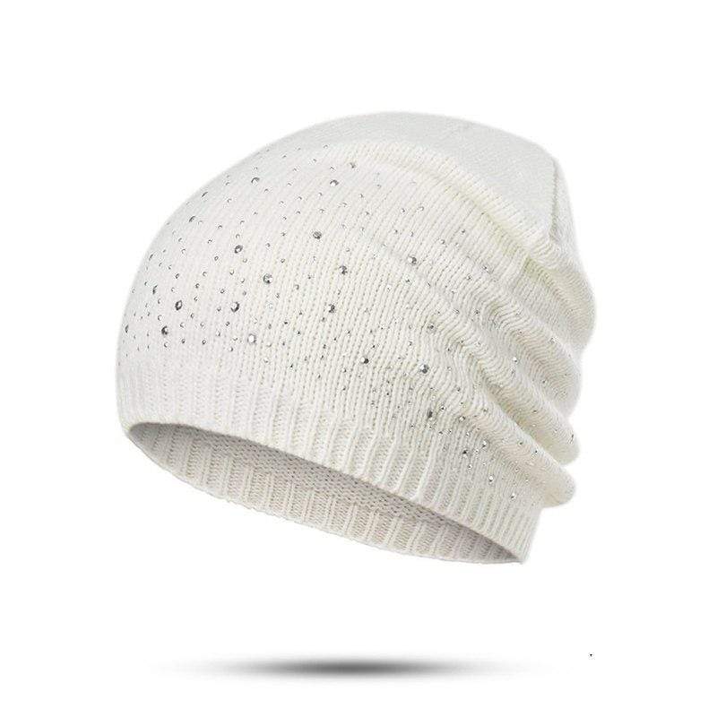 Bonnet avec strass