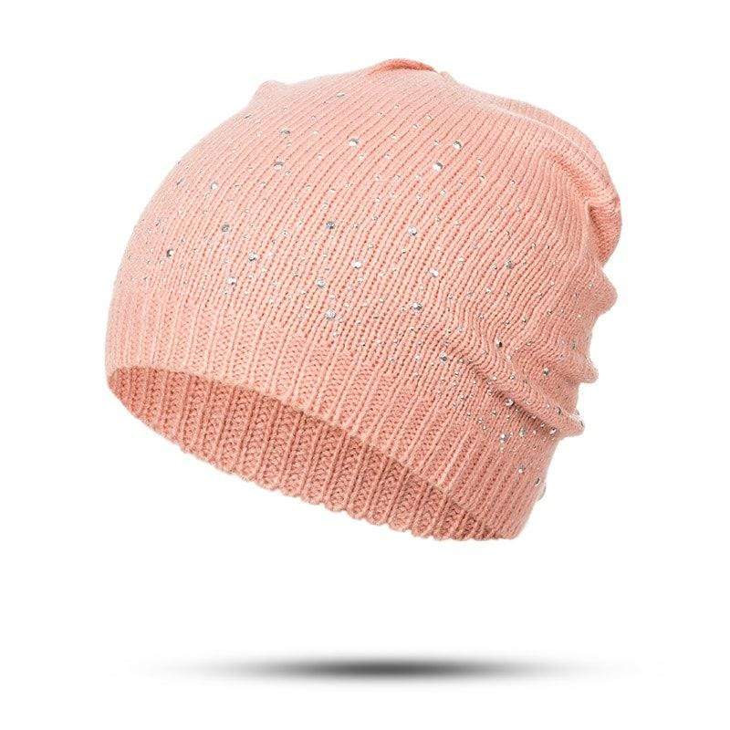 Bonnet avec strass