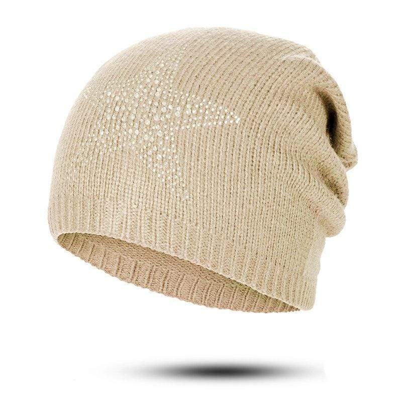 Bonnet avec strass