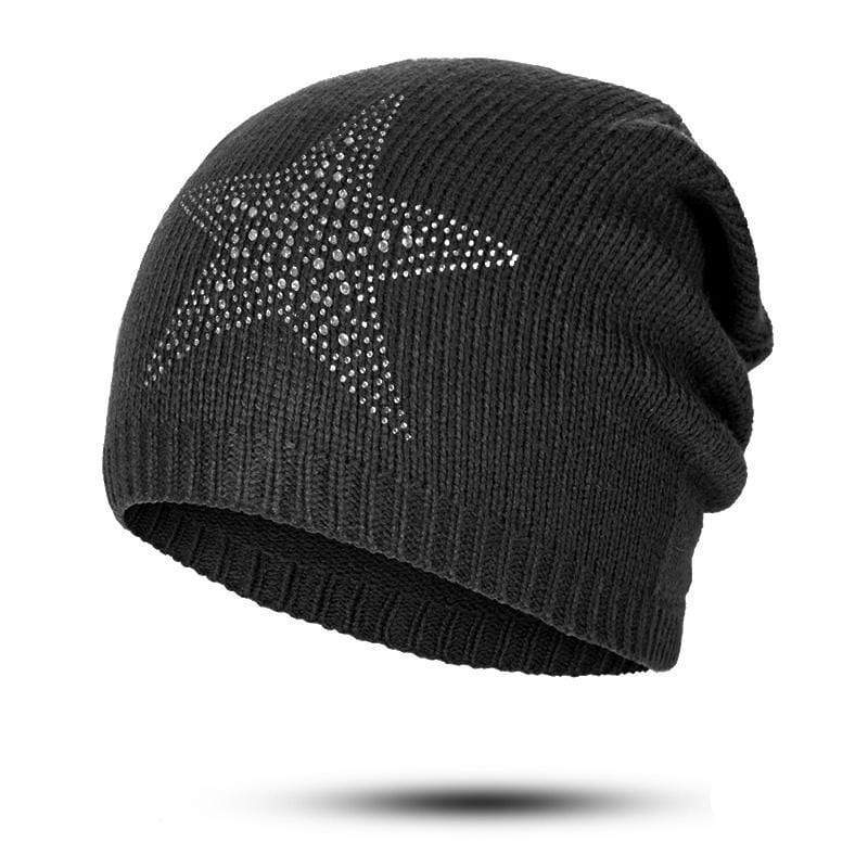 Bonnet avec strass
