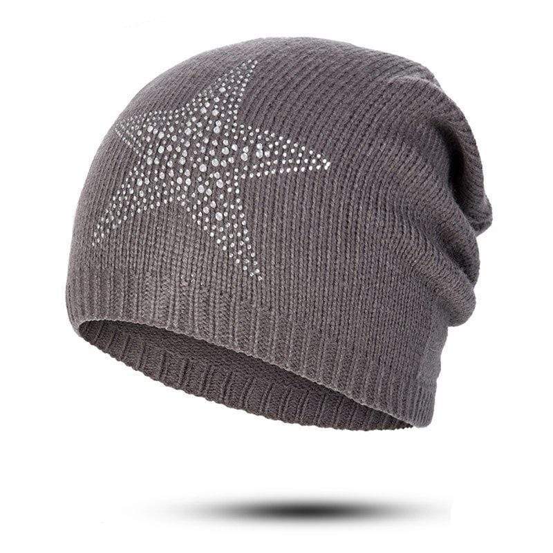 Bonnet avec strass