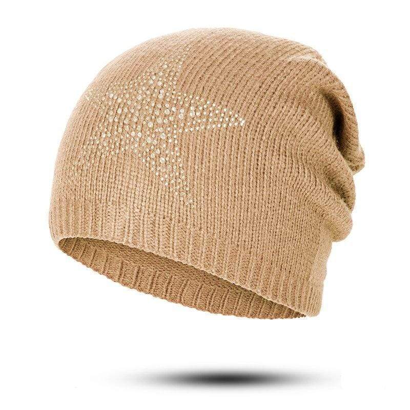 Bonnet avec strass