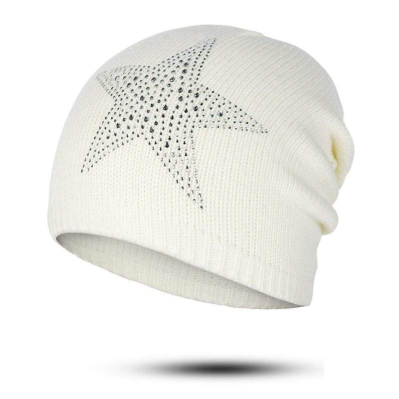 Bonnet avec strass