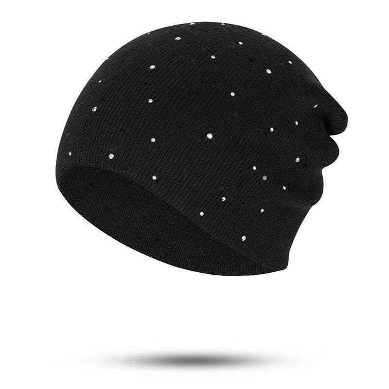 Bonnet avec strass