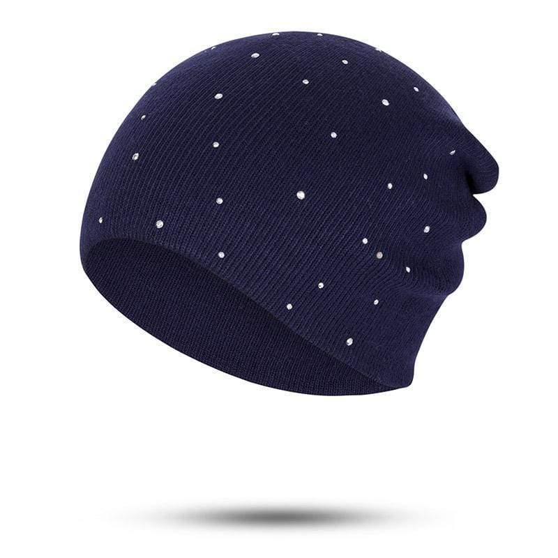 Bonnet avec strass