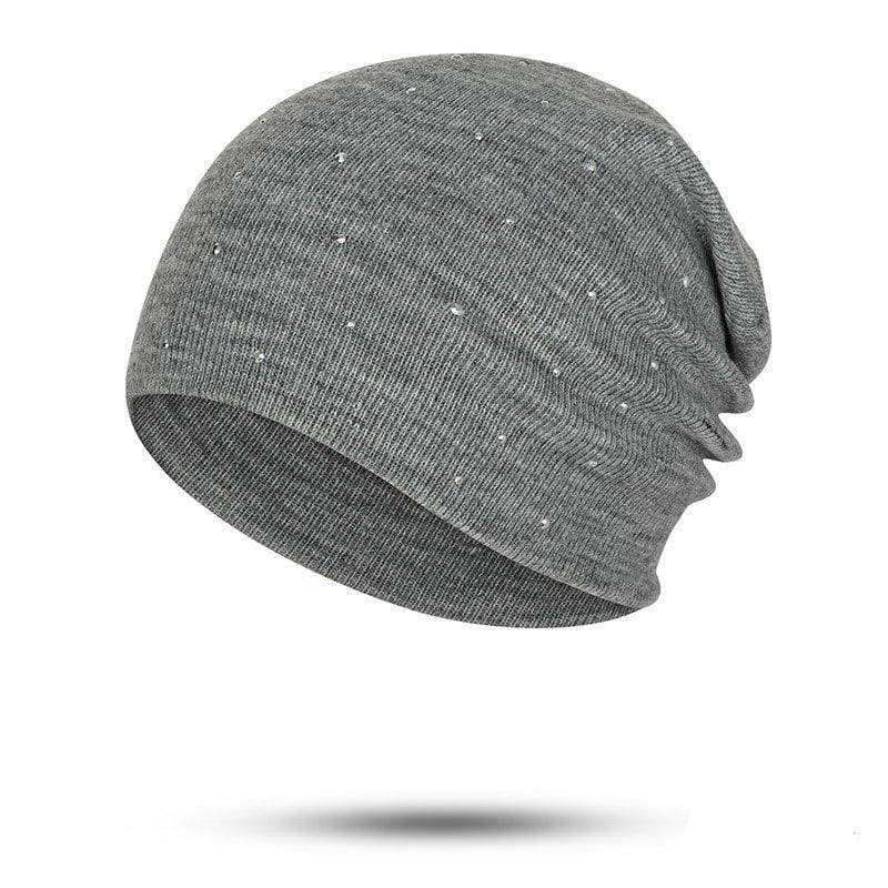 Bonnet avec strass