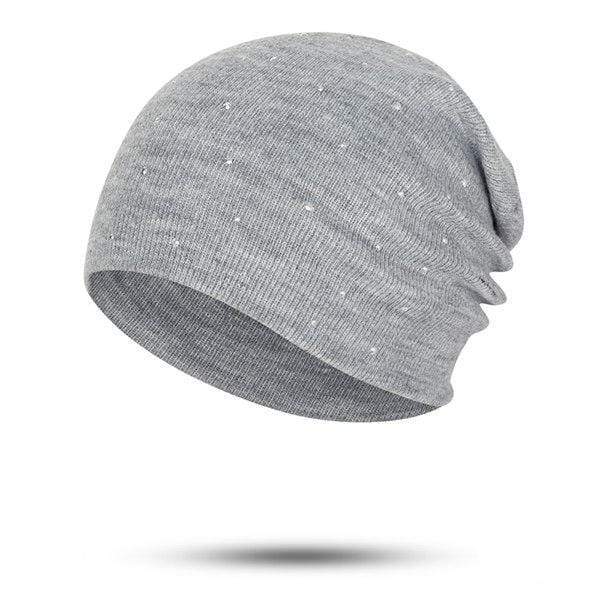 Bonnet avec strass