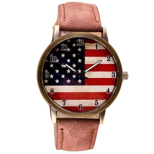 Montre Drapeau USA