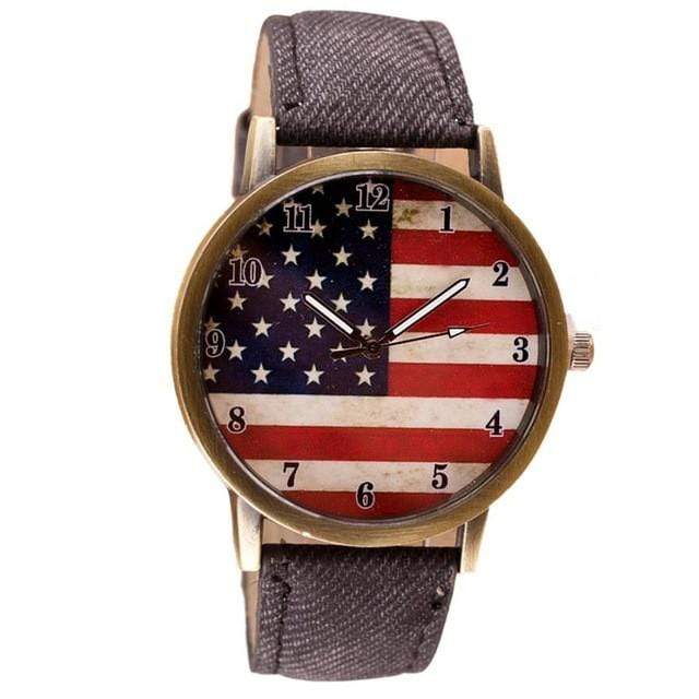 Montre Drapeau USA