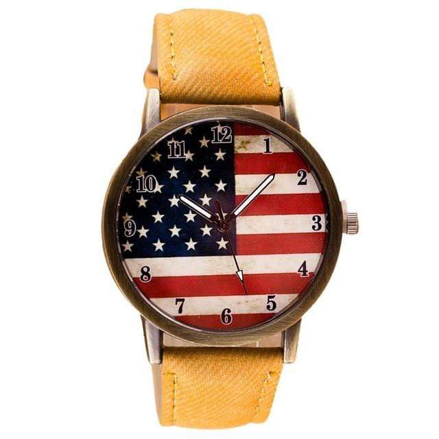 Montre Drapeau USA