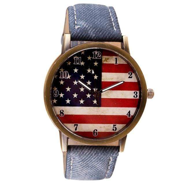 Montre Drapeau USA