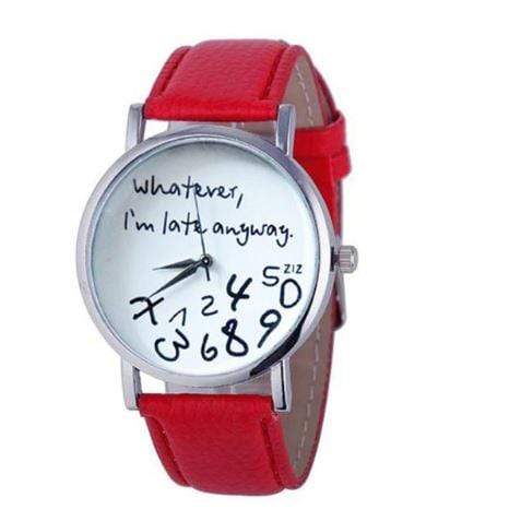 Montre "I am late"
