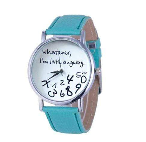 Montre "I am late"