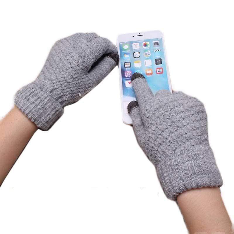 Gants tactiles en laine