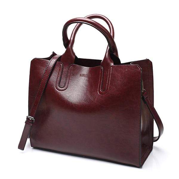 Sac à main en cuir