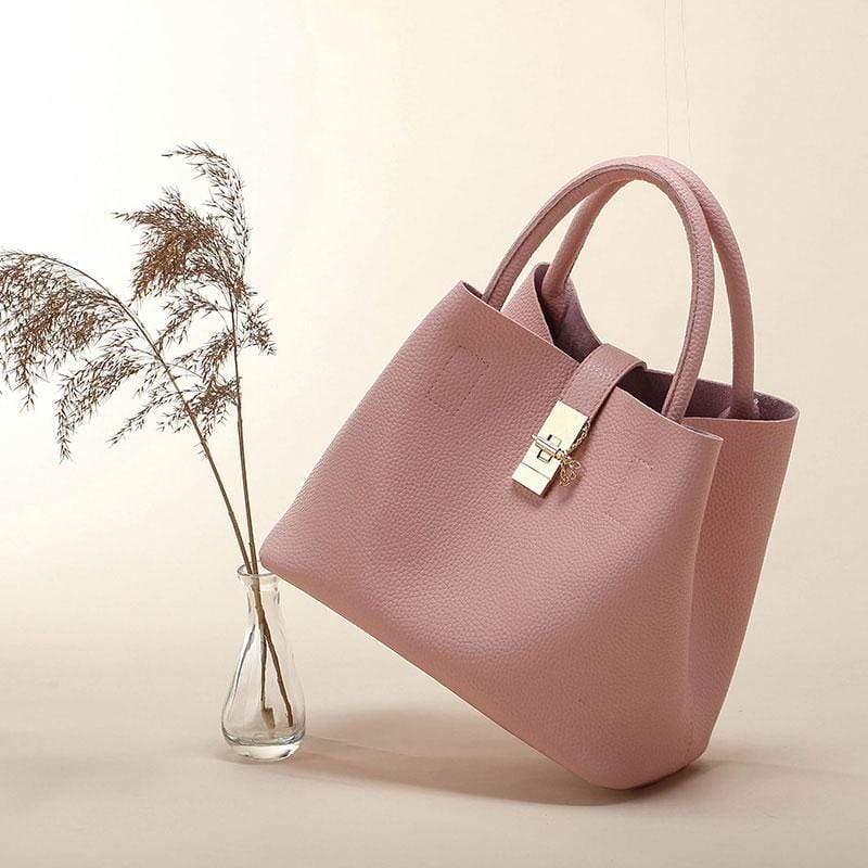 Sac à main en cuir tendance avec bandoulière