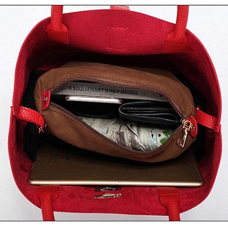 Sac à main en cuir tendance avec bandoulière