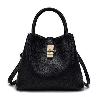 Sac à main en cuir tendance avec bandoulière