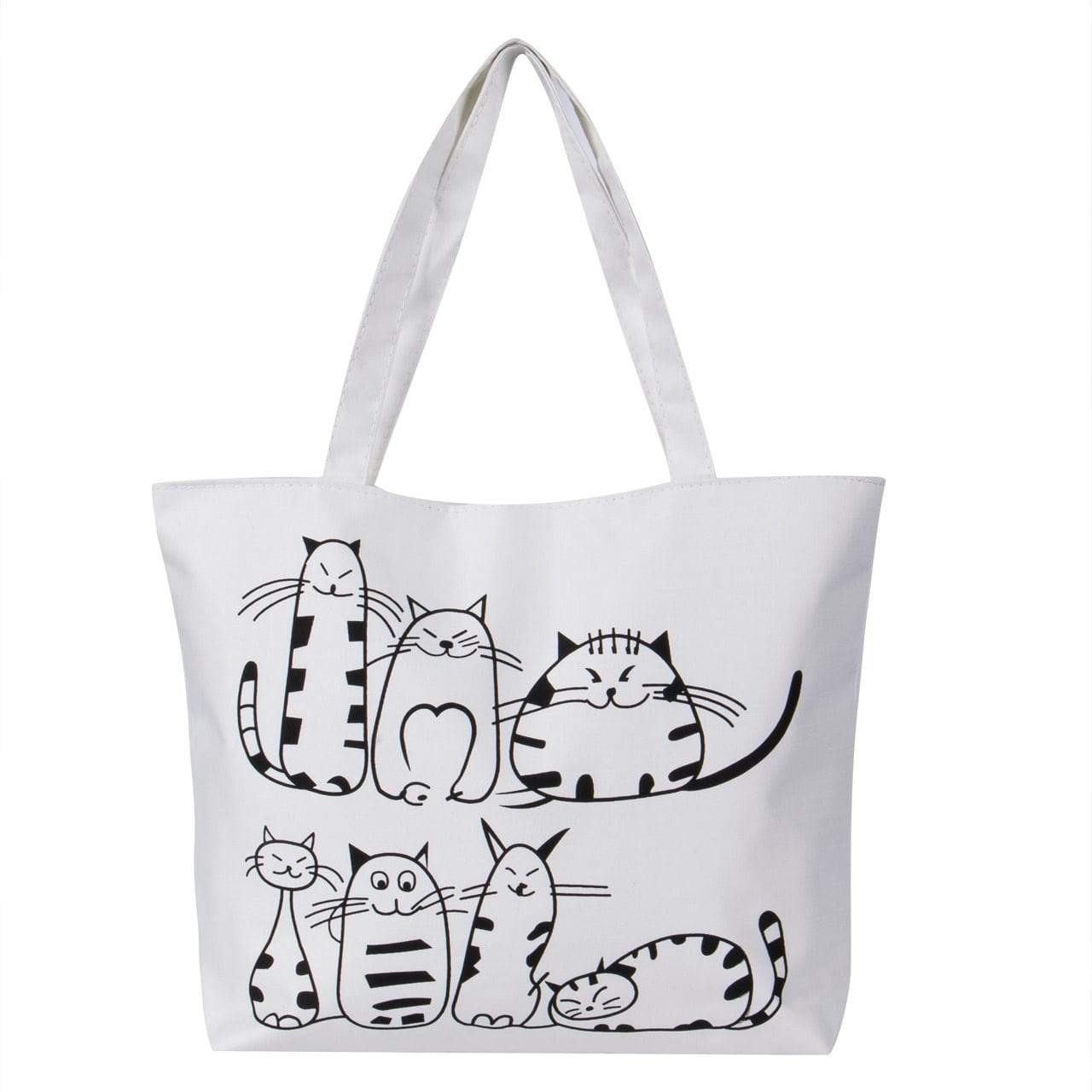 Sac aux motifs chat